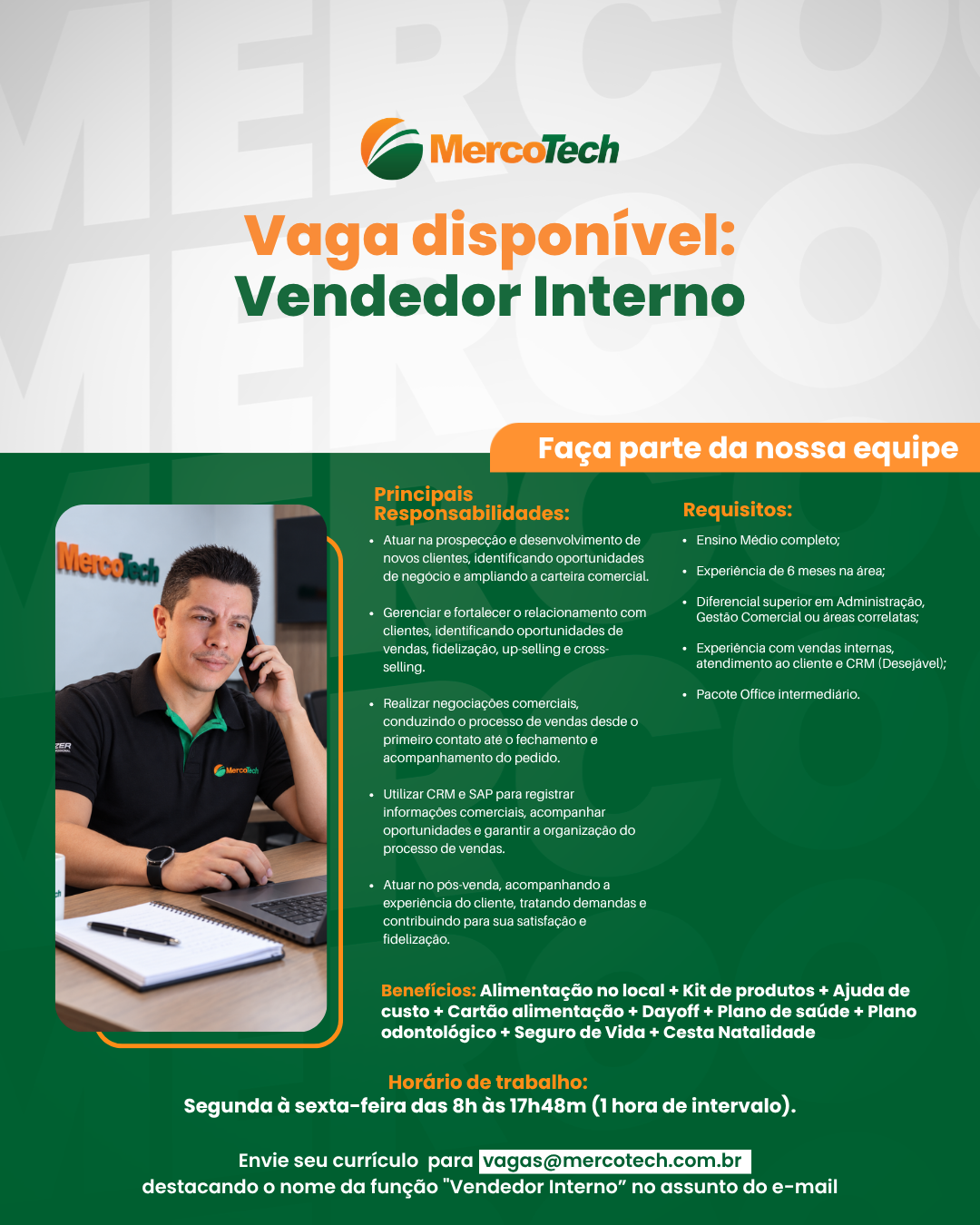 VENDEDOR INTERNO
